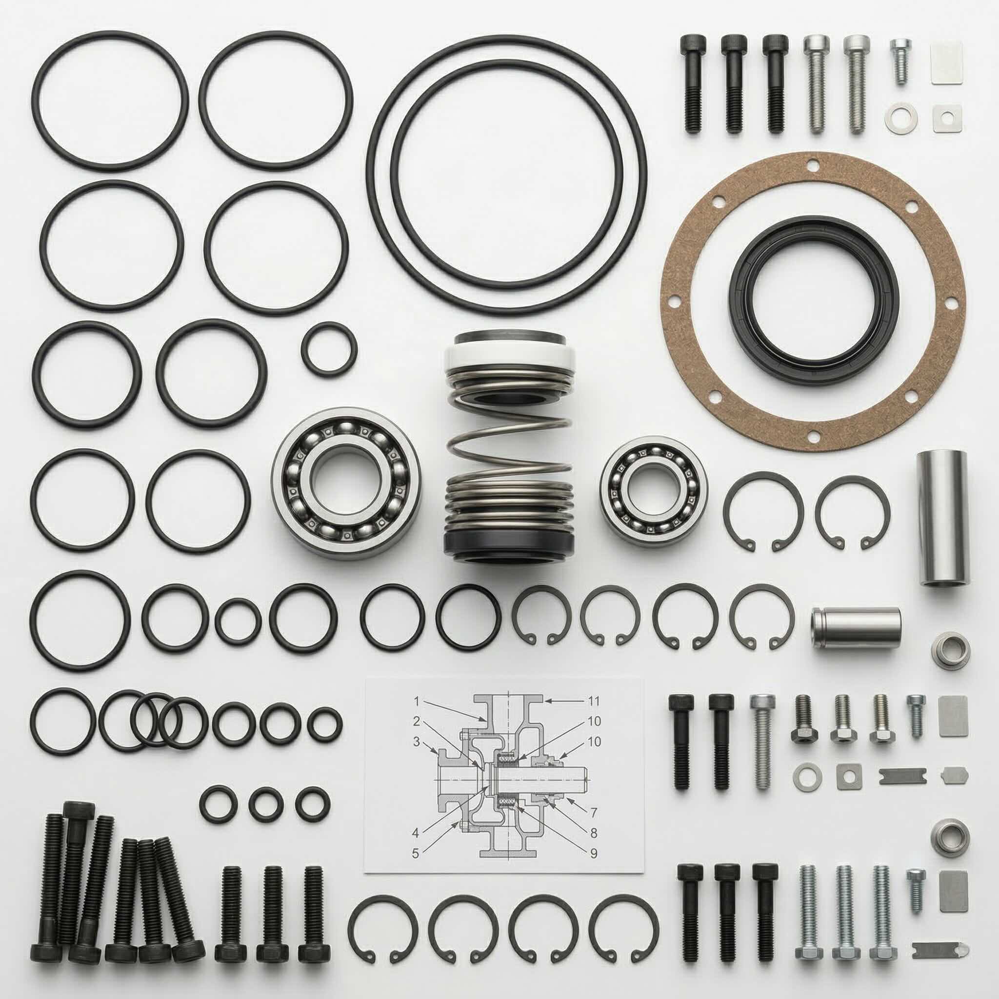 Circulation Pump Seal and Bearing Kit