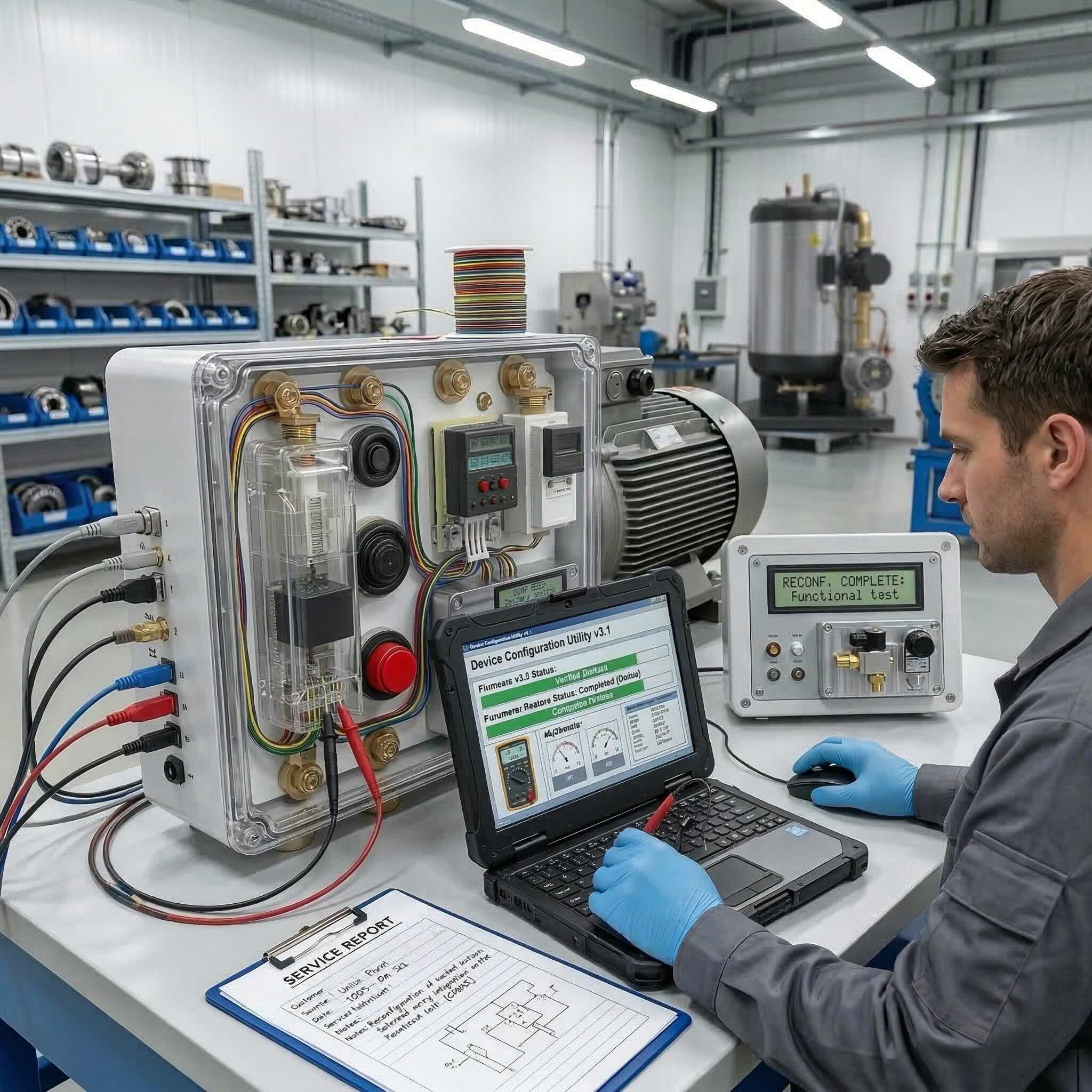 Control Panel Repair and Reconfiguration