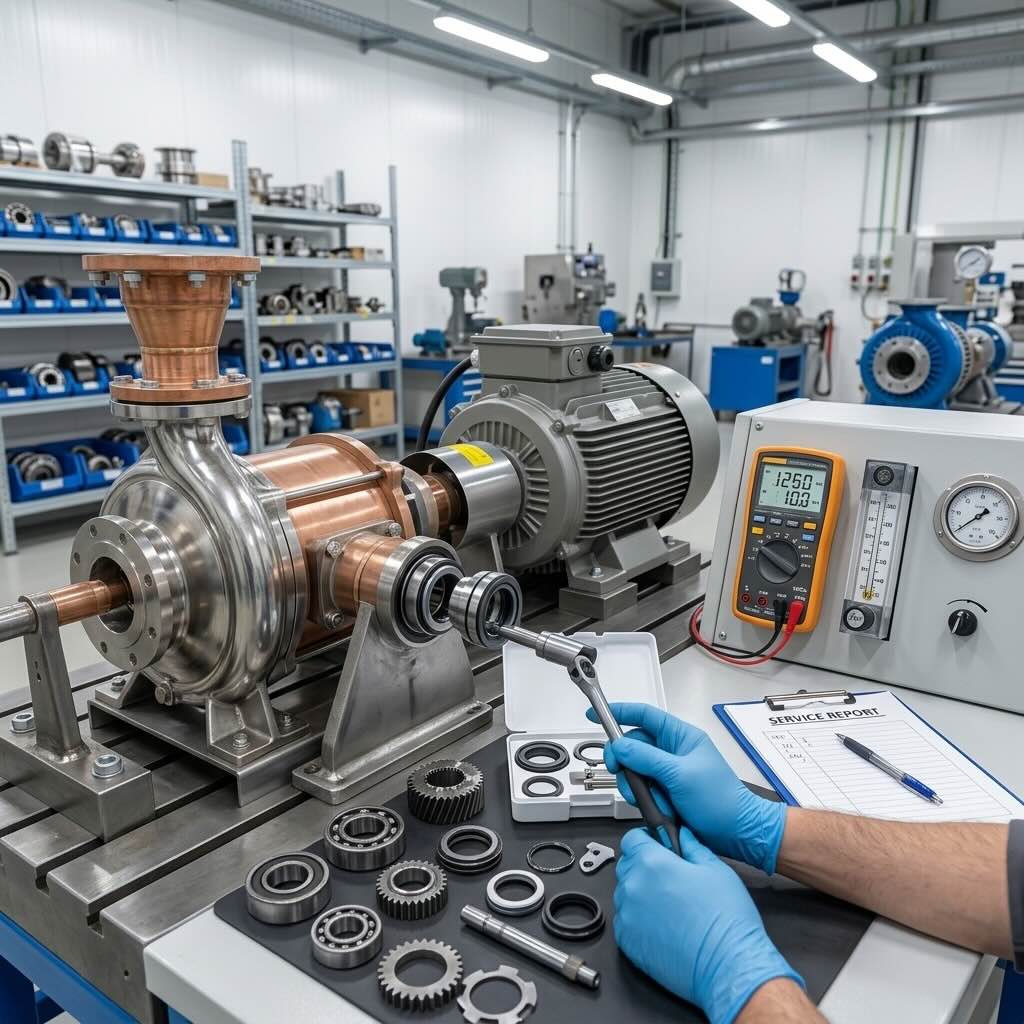 Pump Overhaul and Bench Test