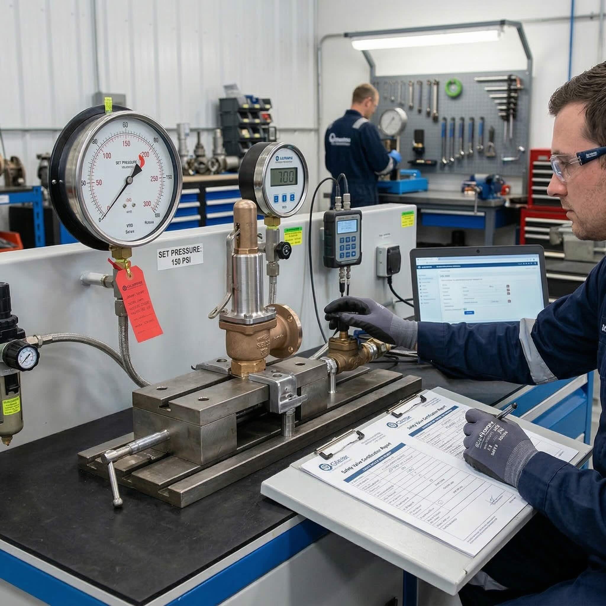 Safety Valve Certification Check